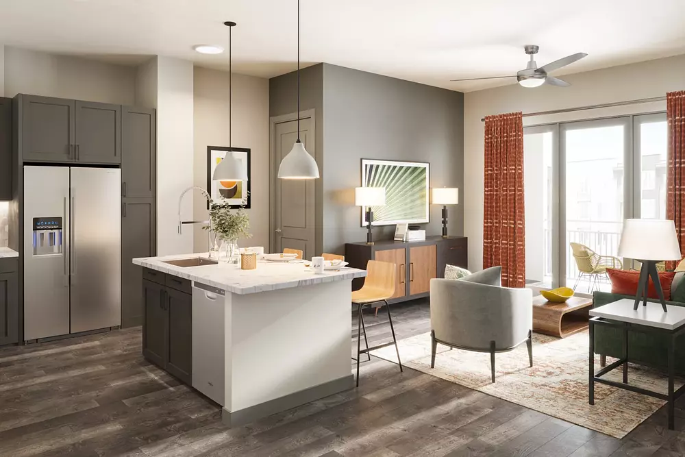 Main at Aura Thirty2 apartments in Austin TX