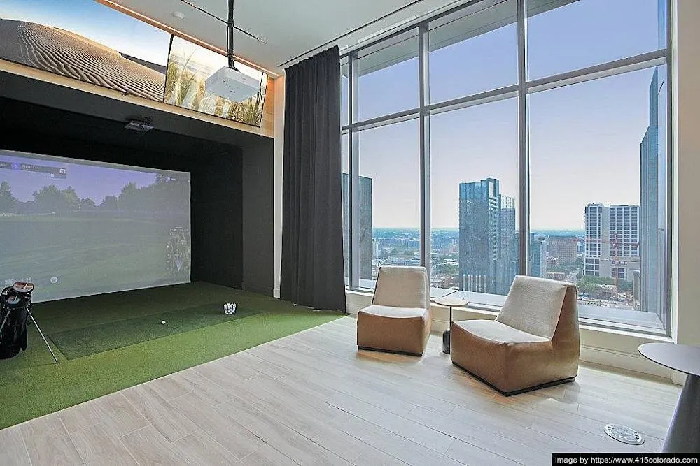 415 Colorado Golf simulator
