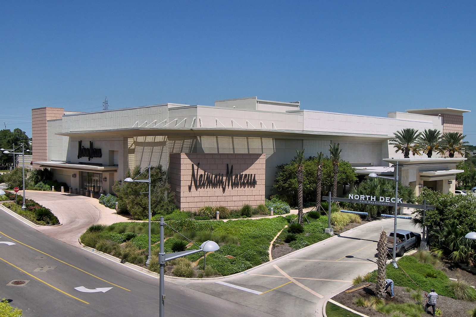 Shops and restaurants at The Domain in North Austin