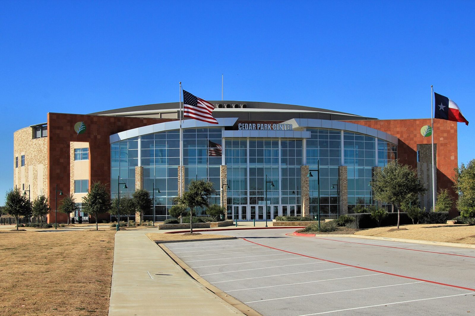 The Cedar Park Center arena in Cedar Park, Texas