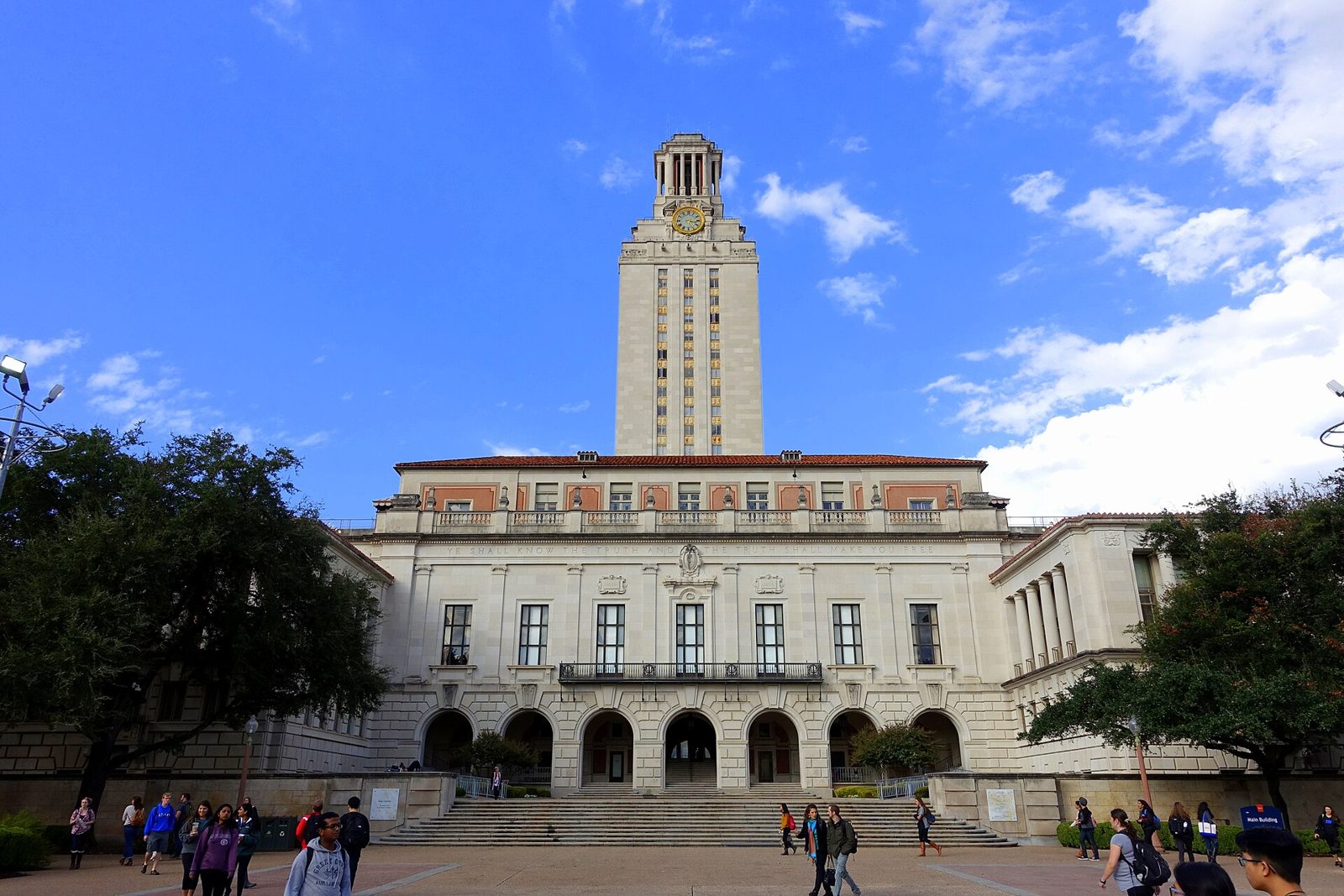 The UT Tower on the University of Texas at Austin campus
