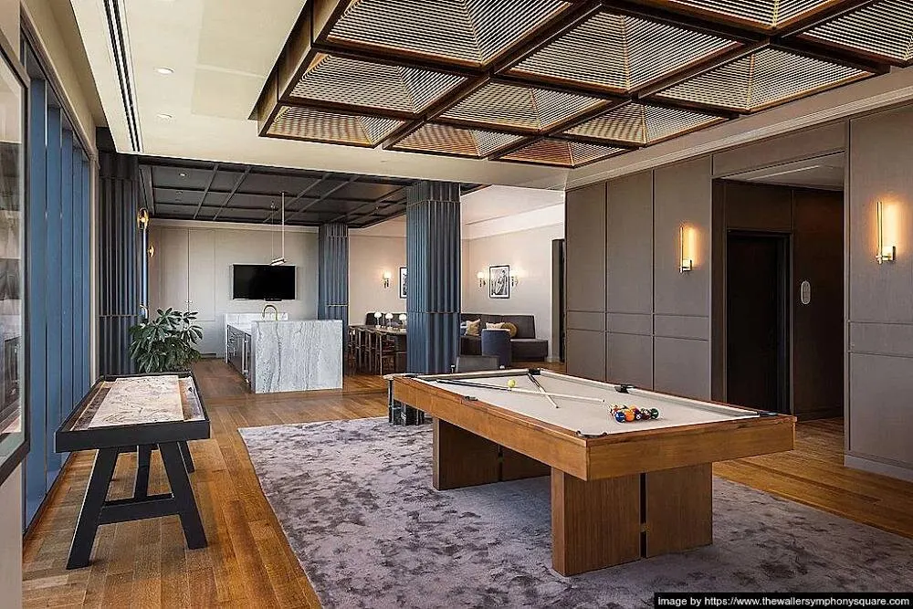 The Waller Game room and clubhouse